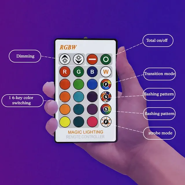 Ampoule LED Intelligente avec Télécommande – vue 3