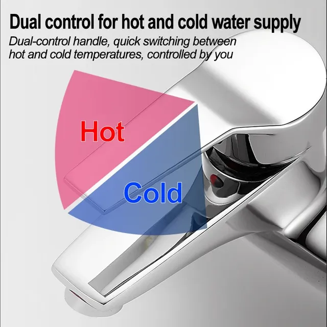 Robinet de lavabo de salle de bain domestique – vue 5