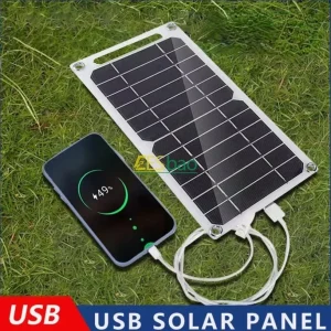 Panneau solaire USB étanche, vente en gros, randonnée en plein air, Camping, batterie Portable, batterie de chargement de téléphone Portable, panneau de charge de banque