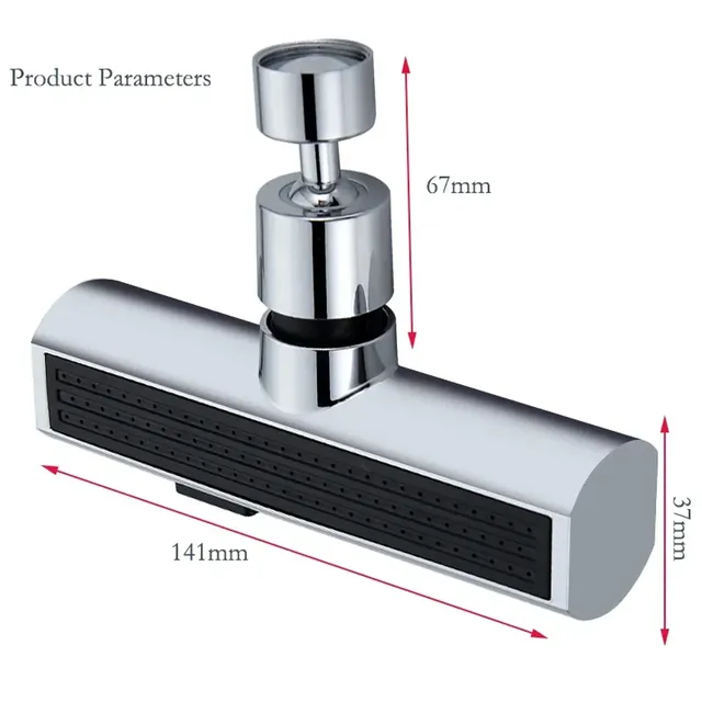 Robinet de cuisine cascade flux pulvérisateur tête… – vue 6