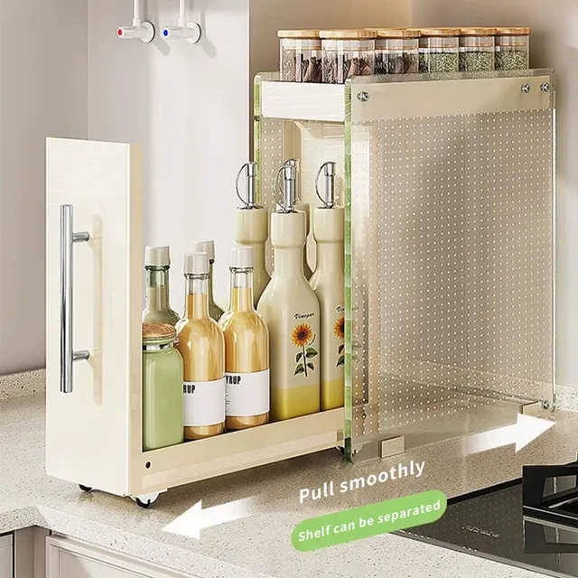 Support de rangement d'épices extractible de cuisine – vue 2