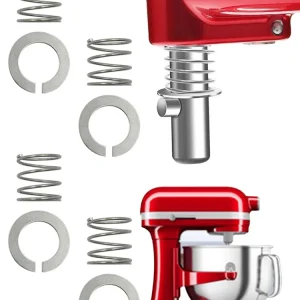 4 ressorts et rondelles en acier inoxydable pour mélangeurs standard KitchenAid pour modèles à partir de 3,5 Qt. Pièces de cuisine à 8 pintes