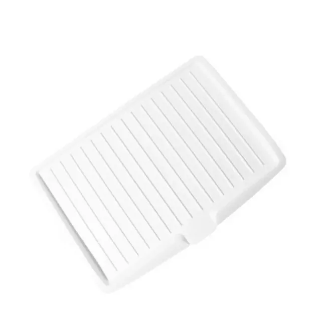 Plateau égouttoir silicone bleu antidérapant souple… – vue 6