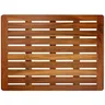 Tapis de bain de luxe en teck – vue 3