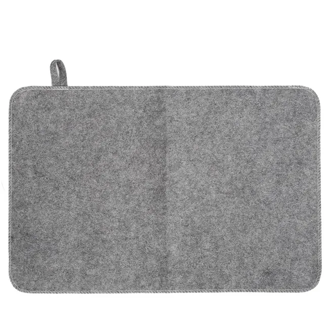 Tapis de douche en feutre pour Sauna – vue 5