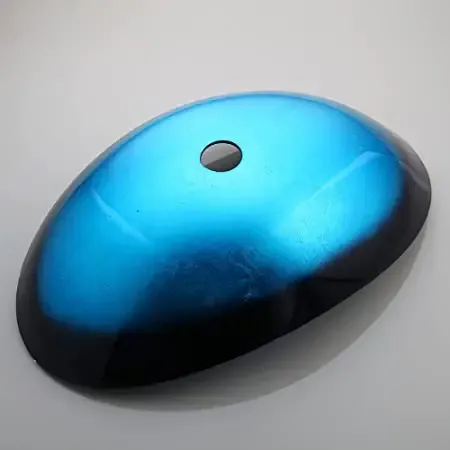 ZAPPO évier de salle de bains en verre trempé avec… – vue 6