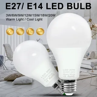 Ampoule LED 220V E27 lampe à maïs lumière blanche chaude LED lustres…