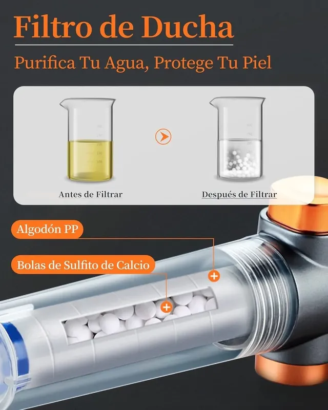 Cabine de douche avec filtre – vue 3