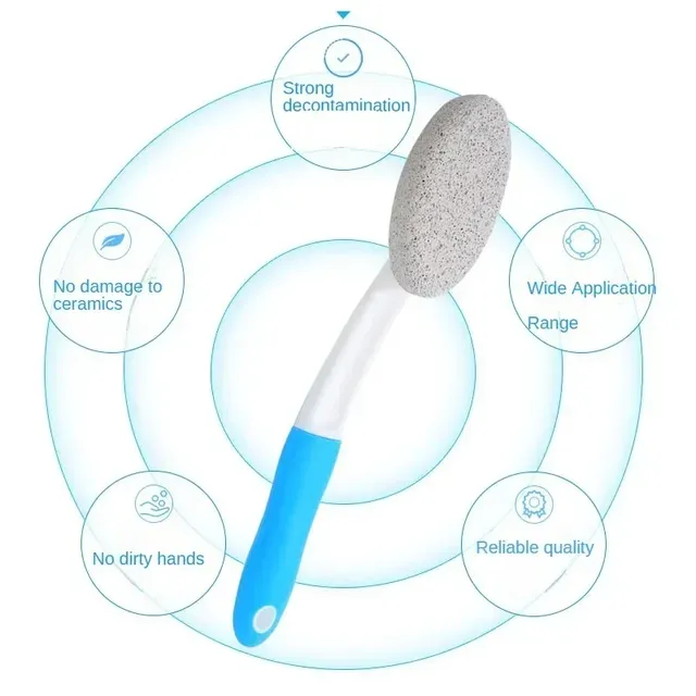 Brosse de toilette en pierre ponce – vue 3