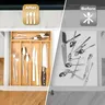 Organisateur tiroir argenterie bambou naturel… – vue 5