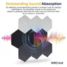 Panneaux acoustiques muraux hexagonaux autocollants… – vue 4