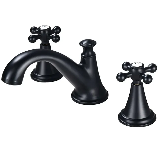 Robinet d'eau chaude et froide à double poignée – vue 5