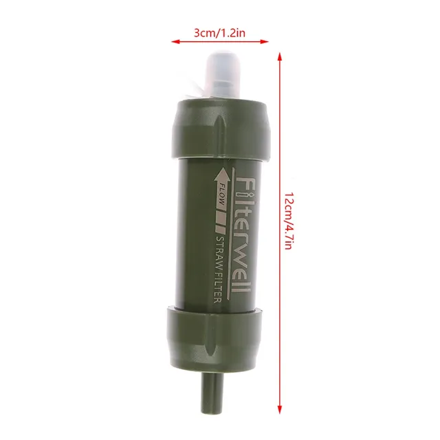 Paille de survie de filtre à eau personnel – vue 3