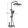 Robinet de douche de salle de bains LED intelligent de… – vue 5
