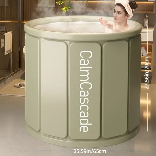 Baignoire pliable portable à isolation forte – vue 3
