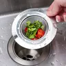 Évier de cuisine filtre en acier inoxydable égout maille… – vue 3