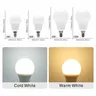 E27 E14 LED ampoule 3W 6W 9W 12W 15W 18W 20W lampe de… – vue 3