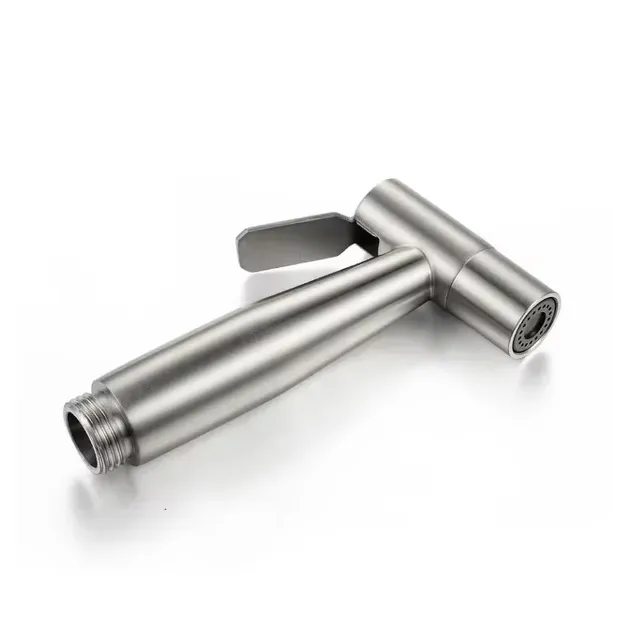 Pistolet pulvérisateur toilette acier inoxydable brossé… – vue 5