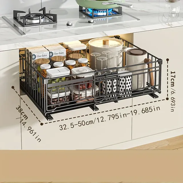 Organisateur cuisine tiroir coulissant extractible… – vue 2