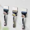 Porte-rasoir en acier inoxydable pour salle de bain – vue 3