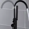 Baignoire murale ou au sol noire vissée IO 256 – vue 5