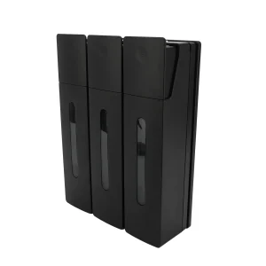 Distributeur de savon liquide à pression, 400ML, 3 chambres, mural, salle de bain, douche, lavage des cheveux, bouteille de liquide, conteneur, 1 pièce Distributeur de savon liquide à pression, 400ML, 3 chambres, mural, salle de bain, douche, lavage des cheveux, bouteille de liquide, conteneur, 1 pièce