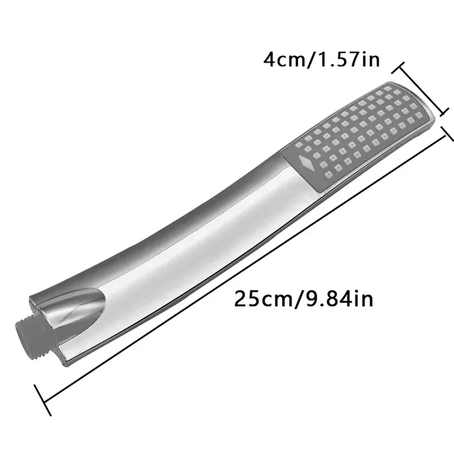 Pommeau d'arrosage haute pression en forme de S – vue 6