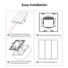 Interrupteur mural intelligent WiFi – vue 6
