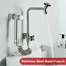 Robinets d'évier de lavabo en acier inoxydable 304 – vue 2