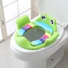 Siège toilette enfant réducteur plastique rigide bleu… – vue 2
