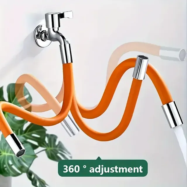 Rallonge de robinet flexible avec 360 ° Rotation – vue 3