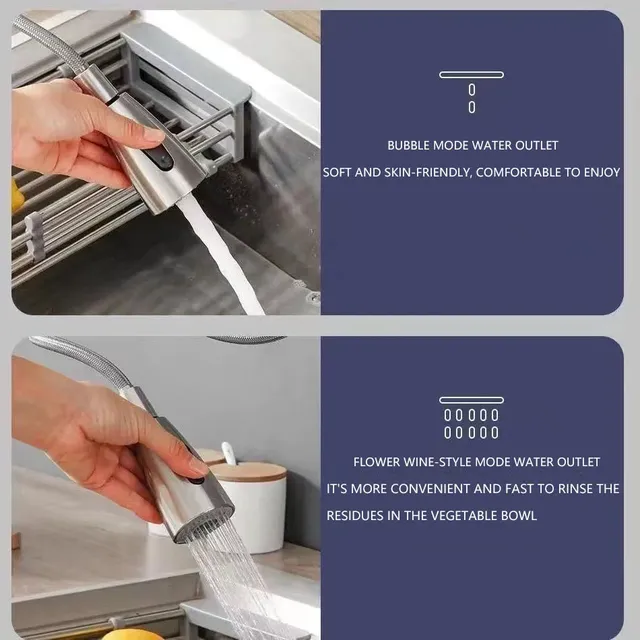 Robinet de cuisine en acier inoxydable 304 – vue 4