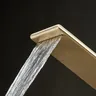 Robinet de lavabo cascade or brossé – vue 6