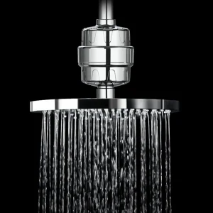Filtre à eau de douche à 15 couches de Filtration, élimine le chlore et les métaux lourds, pomme de douche filtrée adoucit pour l&rsquo;eau dure