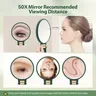 Miroir grossissant 50x avec grossissement double face… – vue 2