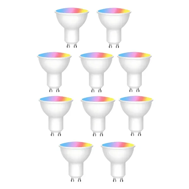 SUNRI-Tuya Wifi 6W 220V Dimmable GU10 ampoule LED… – vue 3