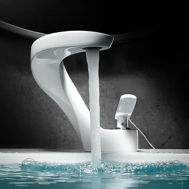 Robinet de lavabo en laiton – vue 2