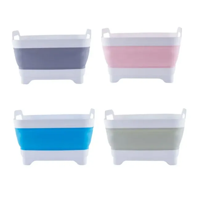 Bassin pliable grande capacité silicone souple PP TPR… – vue 6