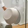 Crochets adhésifs muraux salle bain plastique blanc… – vue 3