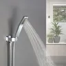 Pommeau de douche en laiton chromé – vue 5