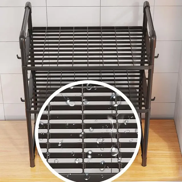 Support de rangement de cuisine multicouche pour… – vue 5