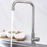 Robinet de cuisine en acier inoxydable – vue 2