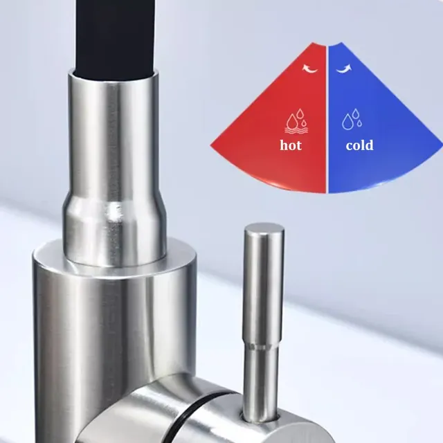 Évier de cuisine pliable universel rotatif – vue 5