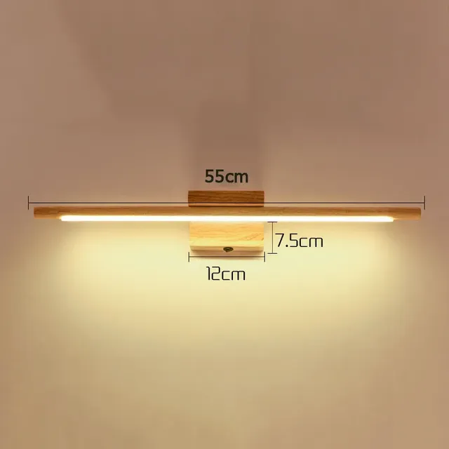 Applique murale à LED en bois massif – vue 6