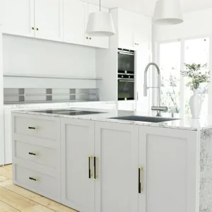 Armoire de quincaillerie 2 tons, commode de 5 pouces, facile à installer, lot de 10