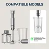 Pichet doseur cylindrique transparent plastique… – vue 5