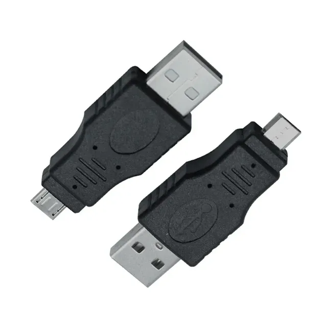 Adaptateur USB2 typeA mâle microUSB mâle compact… – vue 4