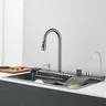 Évier de cuisine cascade gris odor – vue 4