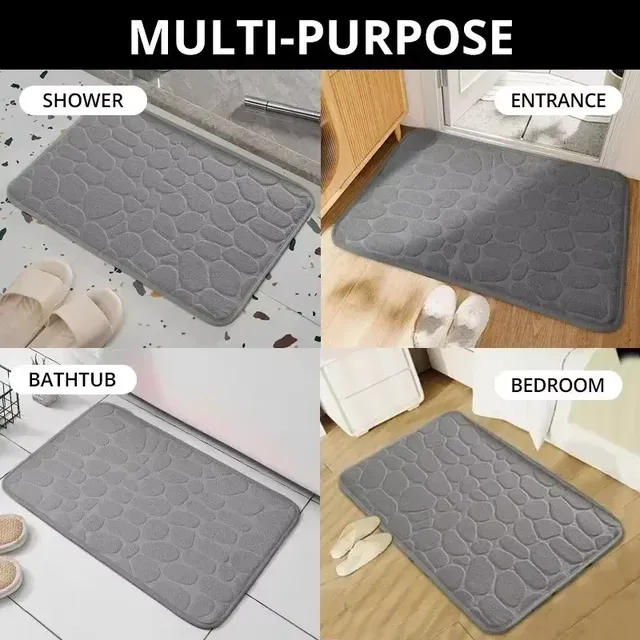 Tapis de bain de salle de bain An Ti Slip Tapis… – vue 2