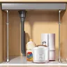 Kit d'installation supports d'évier sous plan en acier… – vue 2